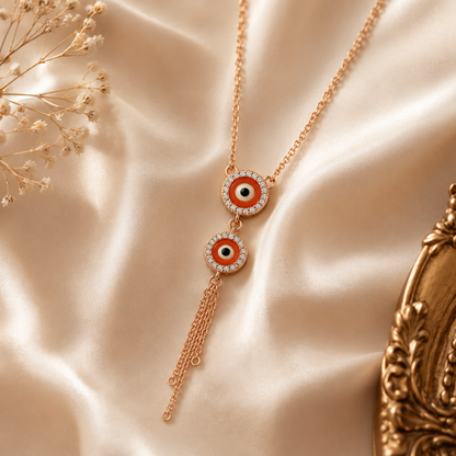 Evil Eye Necklace for Women (92.5 Sterling Silver)