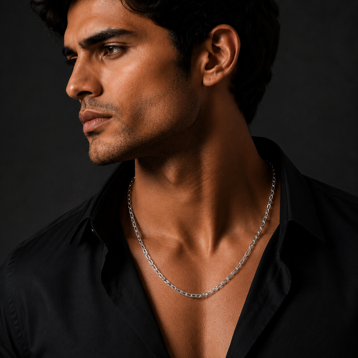 Link 92.5 (Sterling) Silver Chain for Men