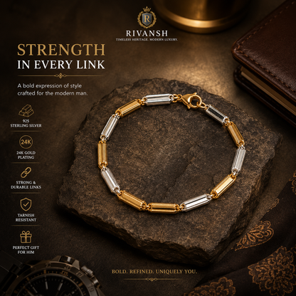R925 Silver Bracelet for Men