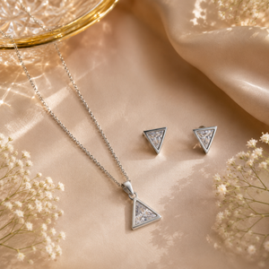MK3 Sterling Silver Pendant Set