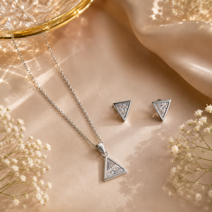 MK3 Sterling Silver Pendant Set
