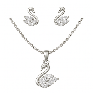 MK4 Sterling Silver Pendant Set