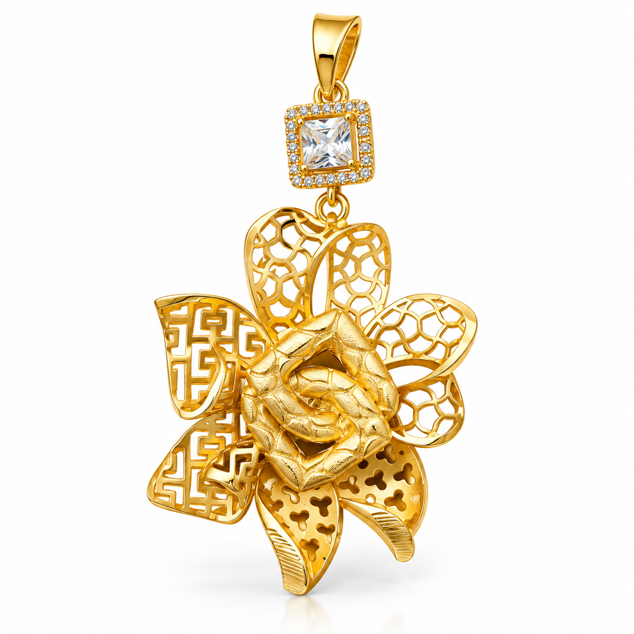 Custom Gold Plated Pendant