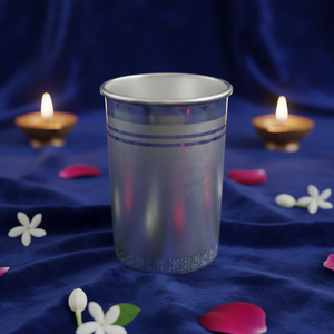 Fine Silver (999) Glass for Pooja