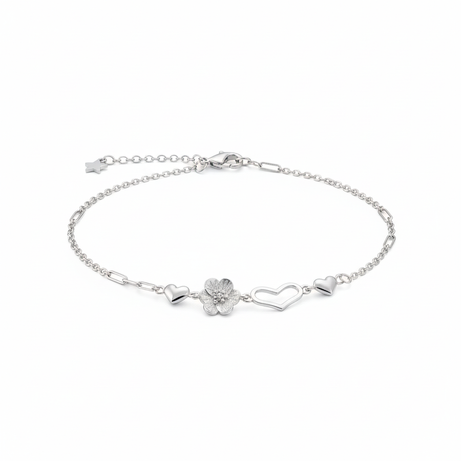 Heart Anklet for Women