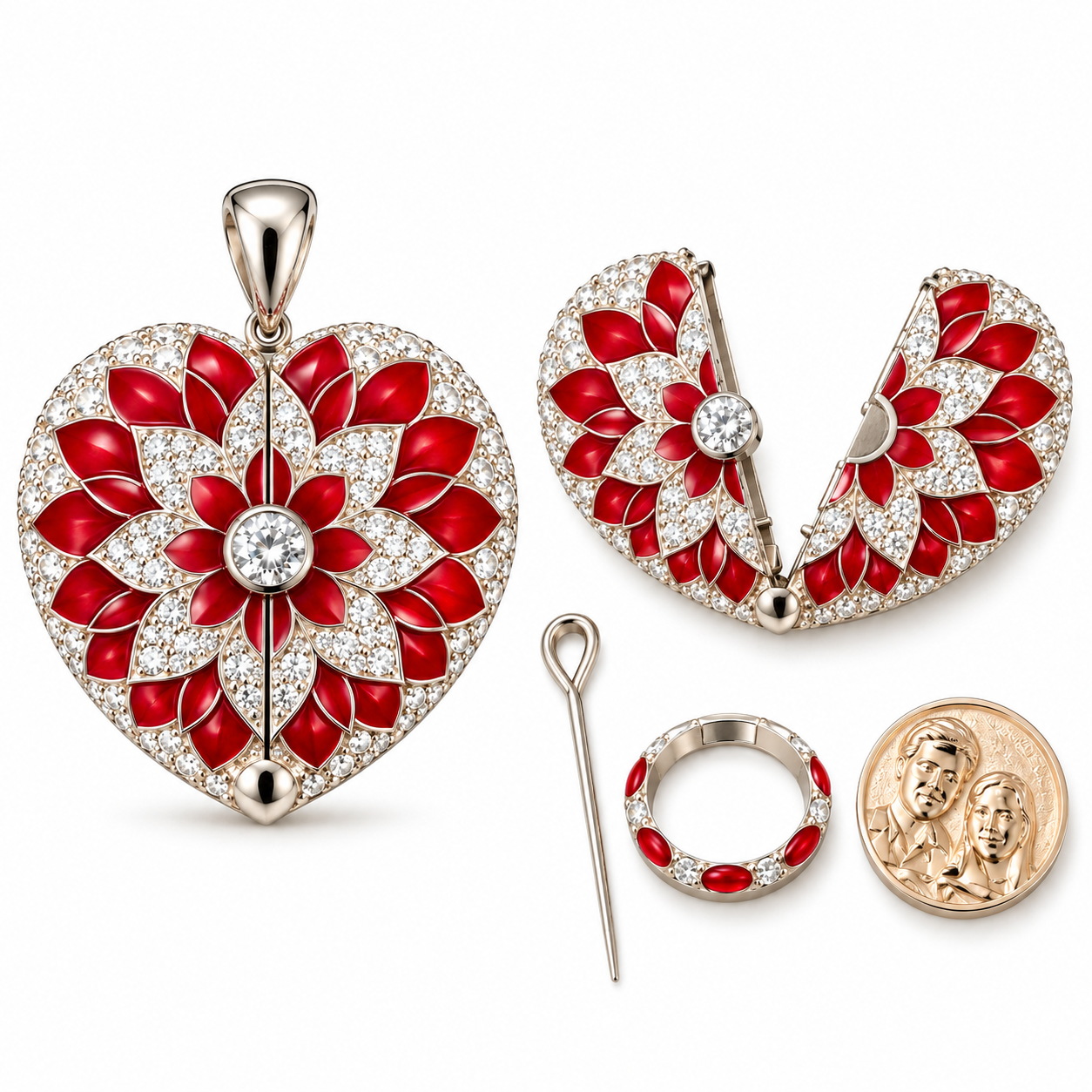 Inspired by devotion and brought to life through our craftsmanship, this custom pendant transforms a meaningful idea into a distinctive jewellery creation.