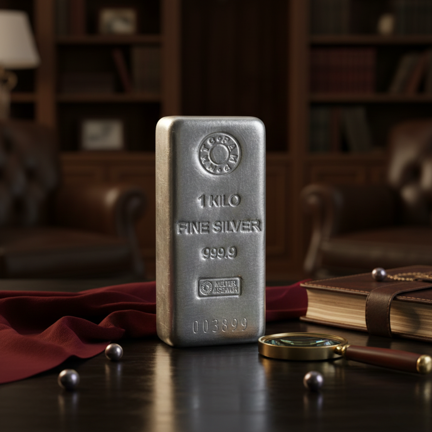 MMTC Certified Silver Brick