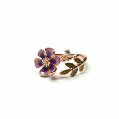 Rivansh curved wave accent ring in rhodium plated 925 sterling silver with an asymmetric micro-pave layout.