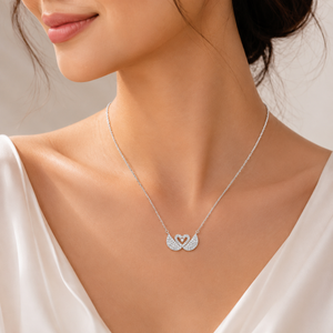 Swan Lake Intertwined 925 Silver Necklace