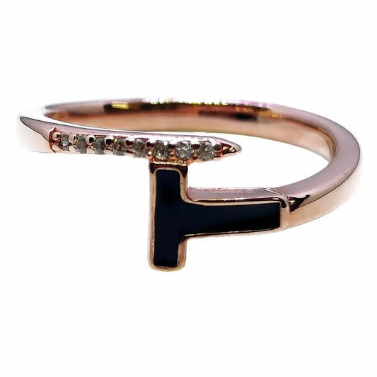 Black Beauty Ring for Women,Ring,925 silver,rivansh.co
