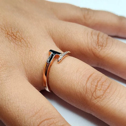 Black Beauty Ring for Women,Ring,925 silver,rivansh.co