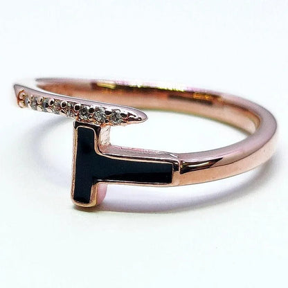 Black Beauty Ring for Women,Ring,925 silver,rivansh.co