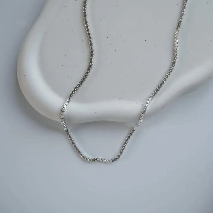 Box 92.5 (Sterling) Silver Chain for Women,Chain,925 silver,rivansh.co