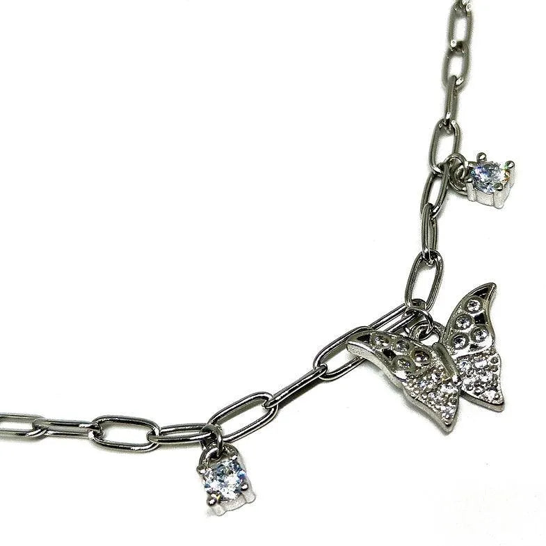 Butterfly Bracelet for Women,Anklet,925 silver,rivansh.co