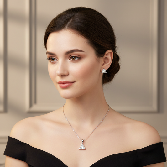 MK3 Sterling Silver Pendant Set