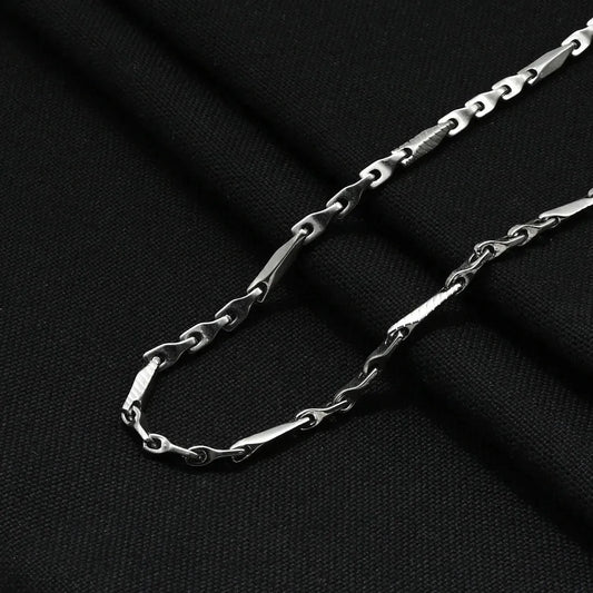 D2 Sterling Silver Chain for Men