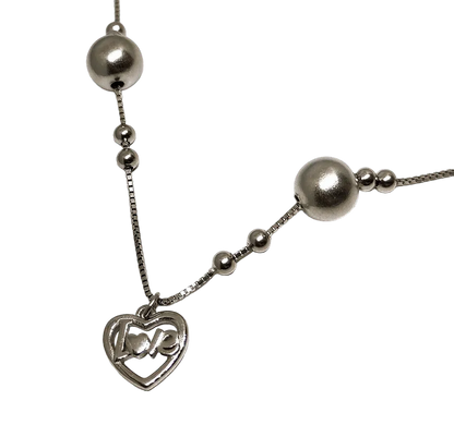 Love Heart - Sterling Silver Bracelet - Rivansh