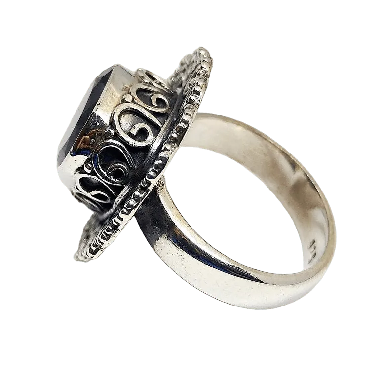 Maharani Ring for Women (Purple) - Rivansh