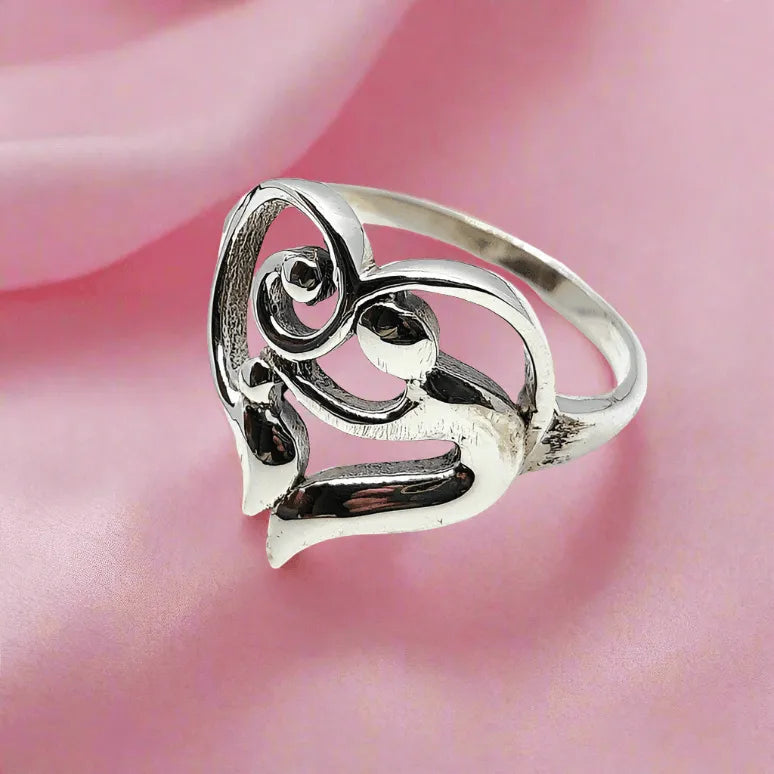 Mom child ring for Women