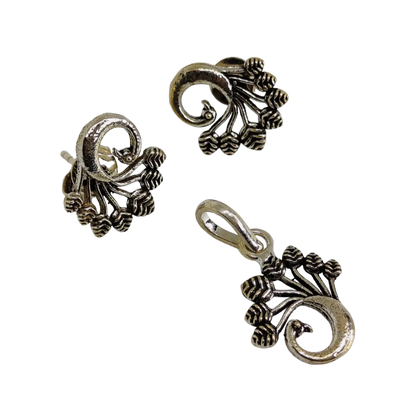 Peacock Pendent Set For Women - Rivansh