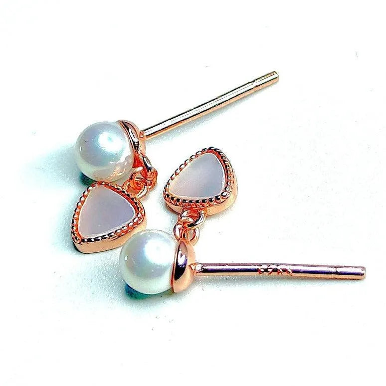 Pearl Silver Earrings for Women - Rivansh