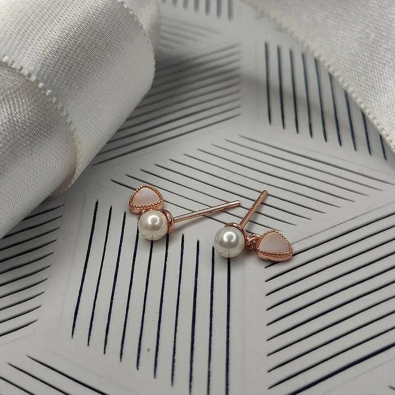 Pearl Silver Earrings for Women - Rivansh