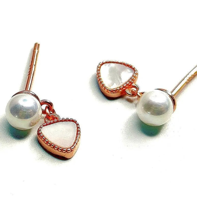 Pearl Silver Earrings for Women - Rivansh