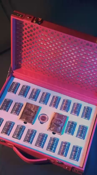 Rivansh Royal Silver Coin Gift Box (Customizable) | MMTC Gold Coin Alternative for Weddings & Corporate Gifting