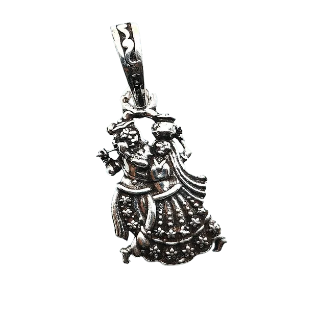 Radha Krishna Pendent For Men/Women - Rivansh