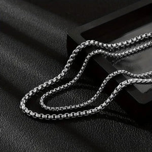 ER65 92.5 Sterling Silver Chain for Men