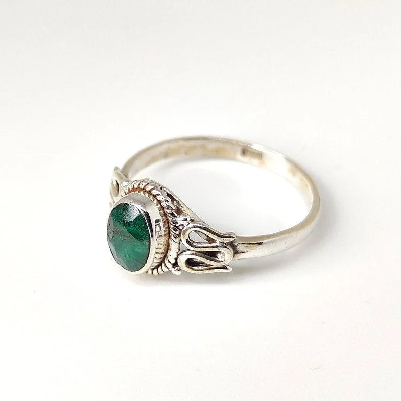 Tribal Silver Ring for Women - Rivansh