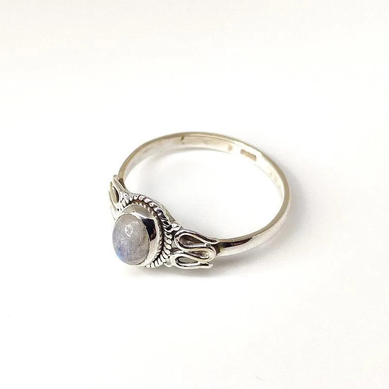 Tribal Silver Ring for Women - Rivansh