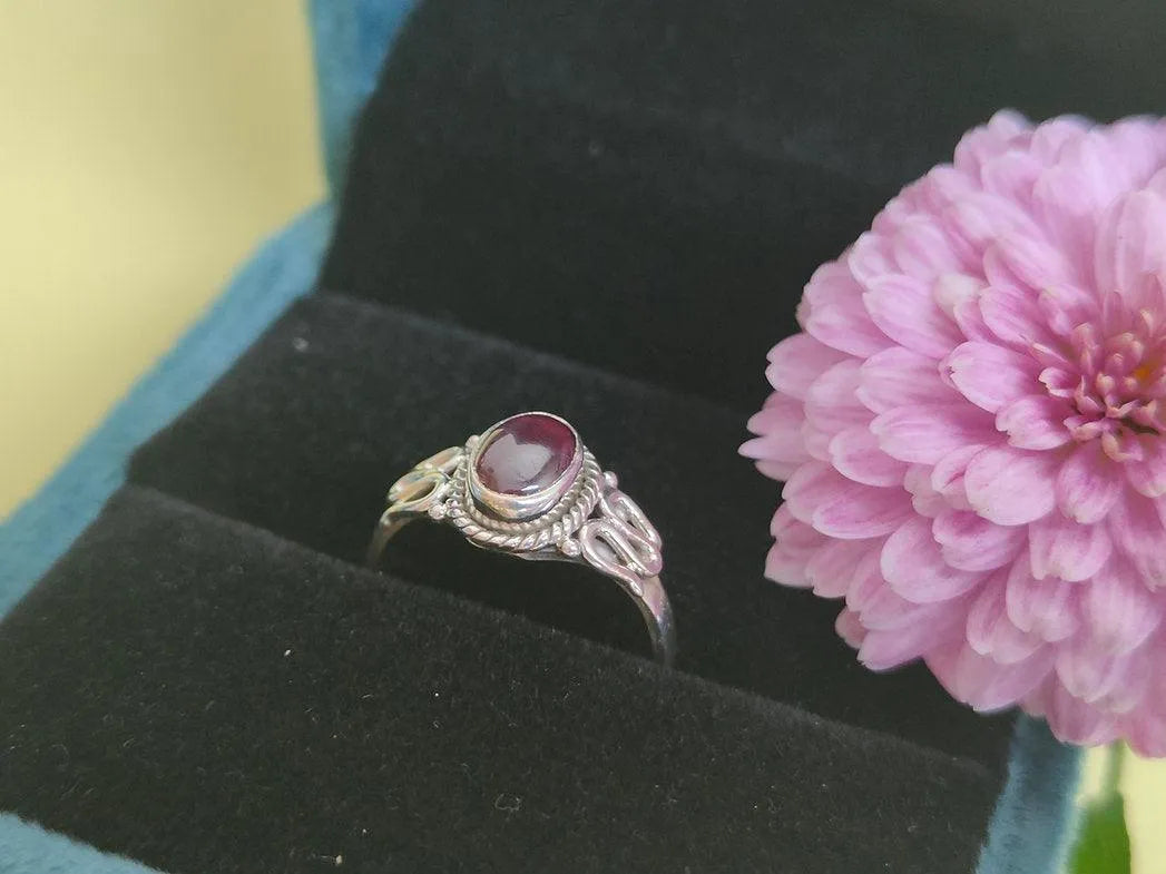 Tribal Silver Ring for Women - Rivansh